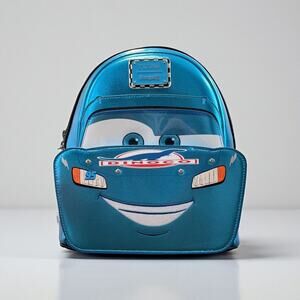 Loungefly Disney Pixar Cars Dinoco Lightning McQueen Mini Backpack NWT